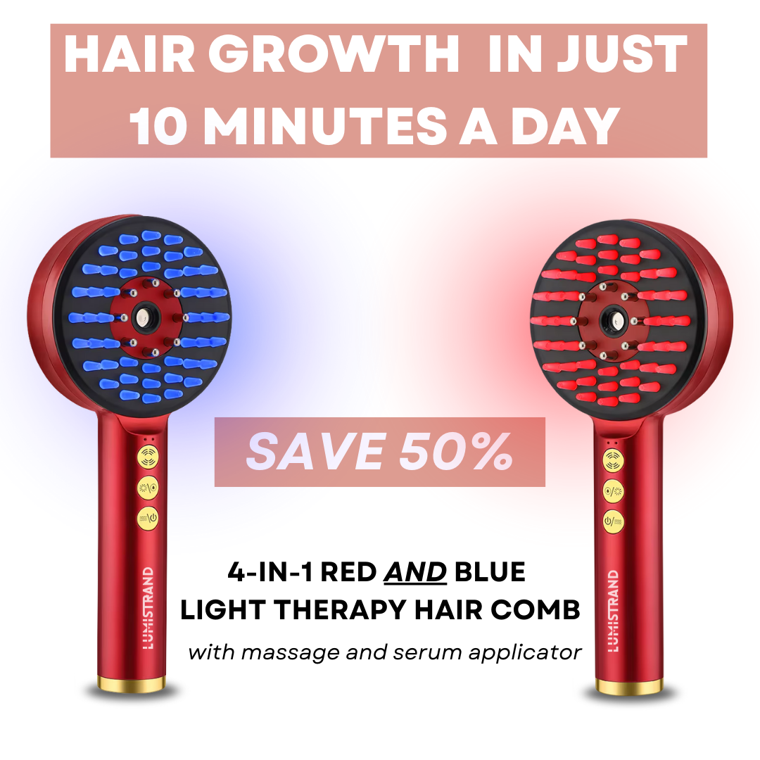 Lumistrand - Light Therapy Hair Comb - 50% OFF SALE SHOP NOW!