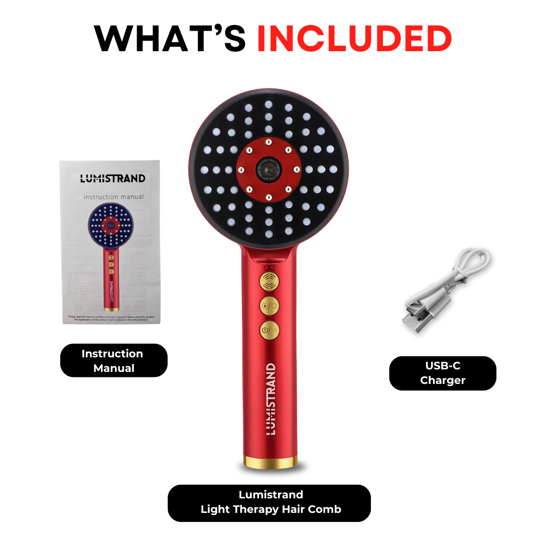 Lumistrand Multi-Therapy Hair Repair Comb - 50% OFF SALE SHOP NOW!