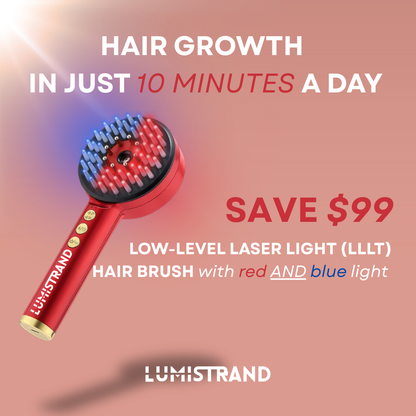 Lumistrand - Red Light Therapy Hair Comb - BLACK FRIDAY 50% OFF SALE