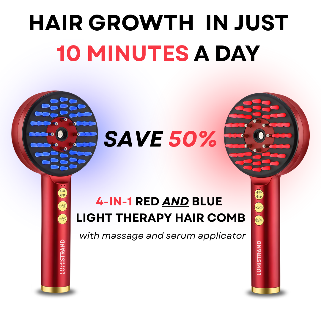 Lumistrand - Light Therapy Hair Comb - 50% OFF SALE SHOP NOW!