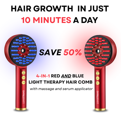 Lumistrand - Light Therapy Hair Comb - 50% OFF SALE SHOP NOW!
